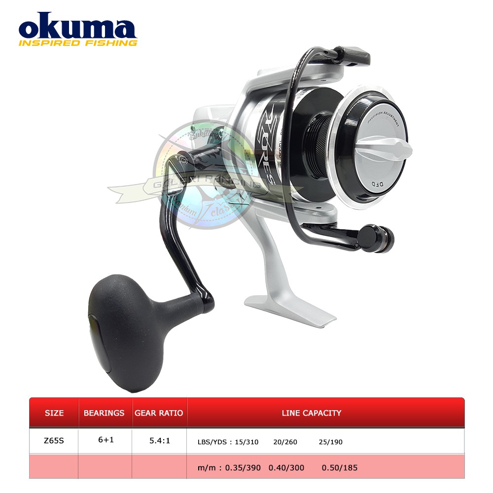 Reel Pancing Okuma Azores Z-65S