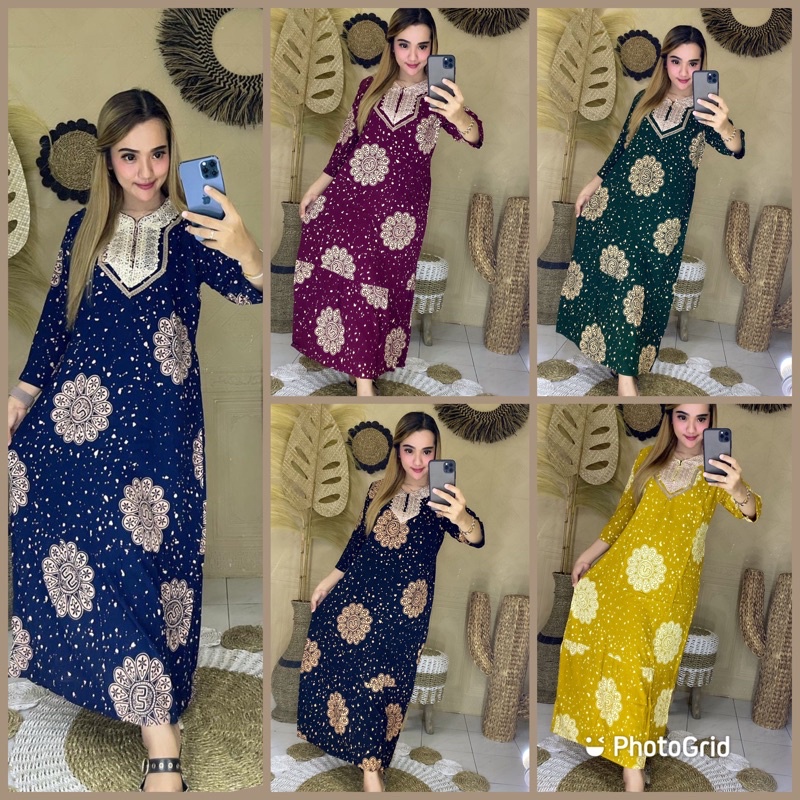 GAMIS ARABIAN DASTER LATI  RENDA MOTIF TERBARU BUSUI RAYON TEBAL TERLARIS