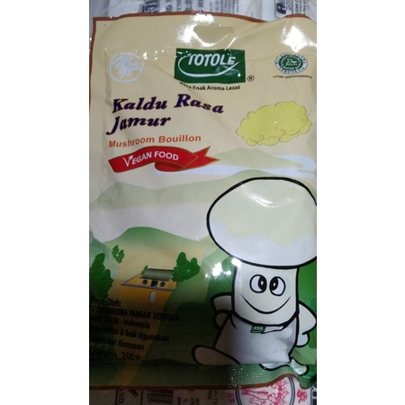

Penyedap Jamur Vegetarian Totole