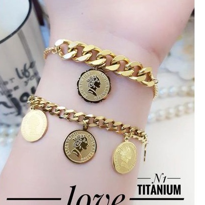 TiTanium gelang wanita QA20