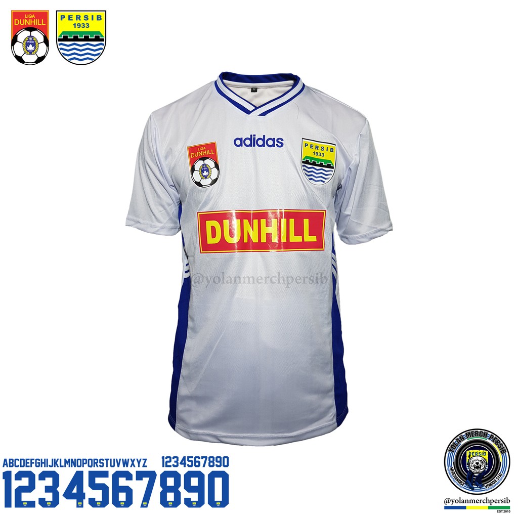 Jersey Persib 1994/1996 Retro Away Nameset Custom