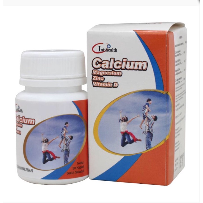 Intihealth Calcium magnesium D3 dan zinc @30 capsule