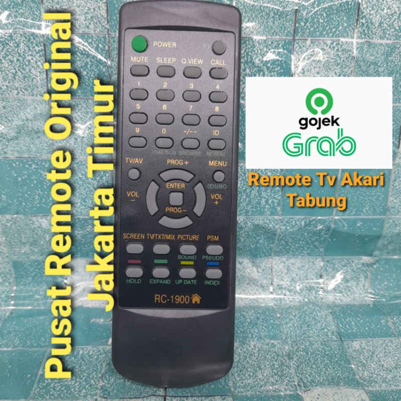 REMOTE REMOT TV TABUNG AKARI SEPERTI ORIGINAL