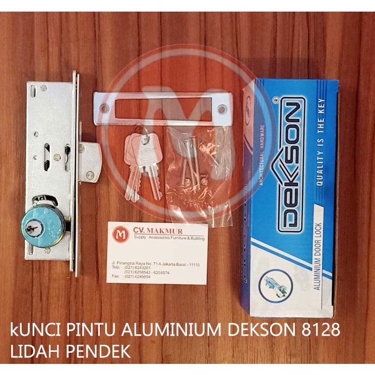 Kunci Pintu Aluminium Dekkson 8128 / Aluminium Lock