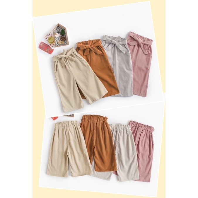 PROMO KULOT ANAK!! Alena Linen Pants CELANA ANAK KULOT ANAK CELANA ANAK PEREMPUAN KULOT ANAK TERLARIS