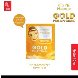 *galerybeautysemarang* SYB NATUR90 Peel Off Mask 10gr Goat milk,Diamond ,Gold,Charcoal,Acne Jerawat /Masker Wajah