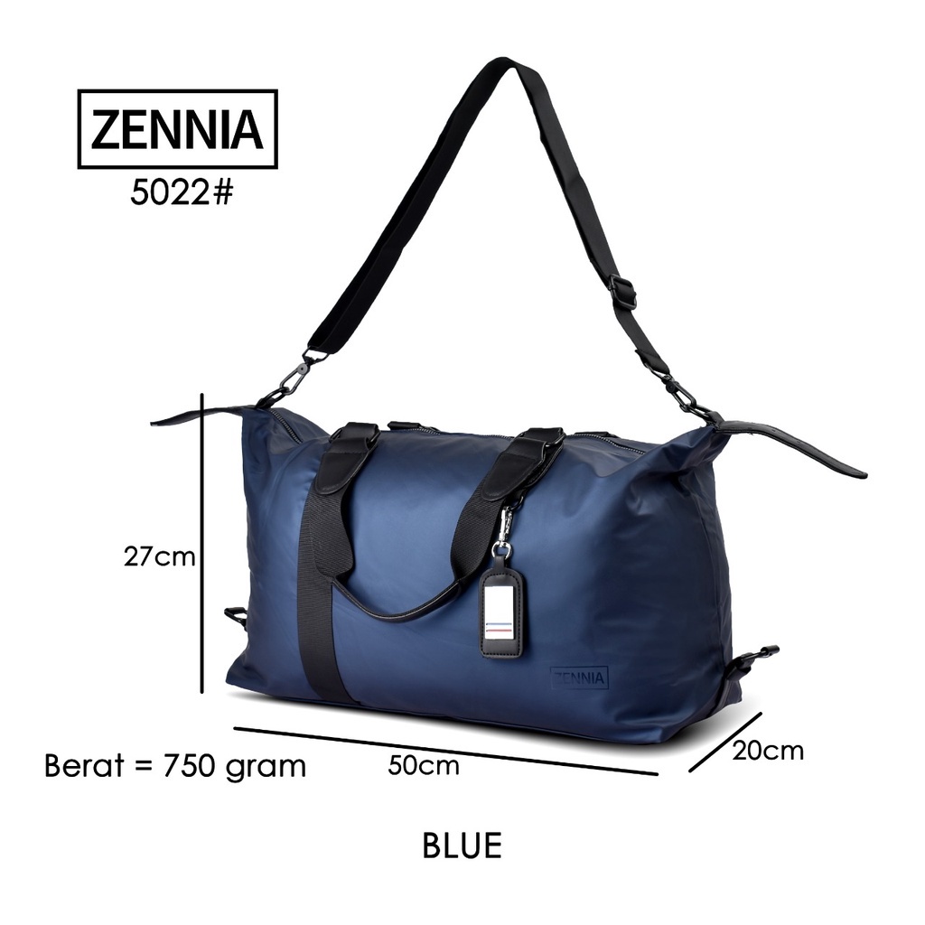 Tas Travel Zennia 5022 Travelbag Tas Gym Vacation Portable Water Tas Koper Resistant