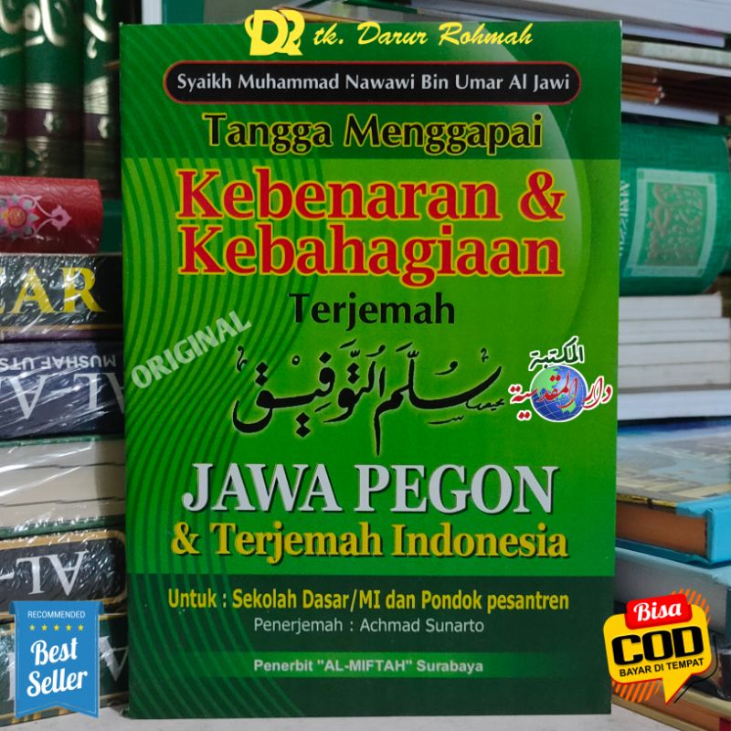 Jual Terjemah Kitab Sullamut Taufiq, Sullam Taufiq Original | Shopee ...