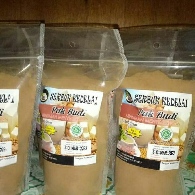 

SERBUK KEDELAI PAK BUDI MINUMAN HERBAL BEST SELLER