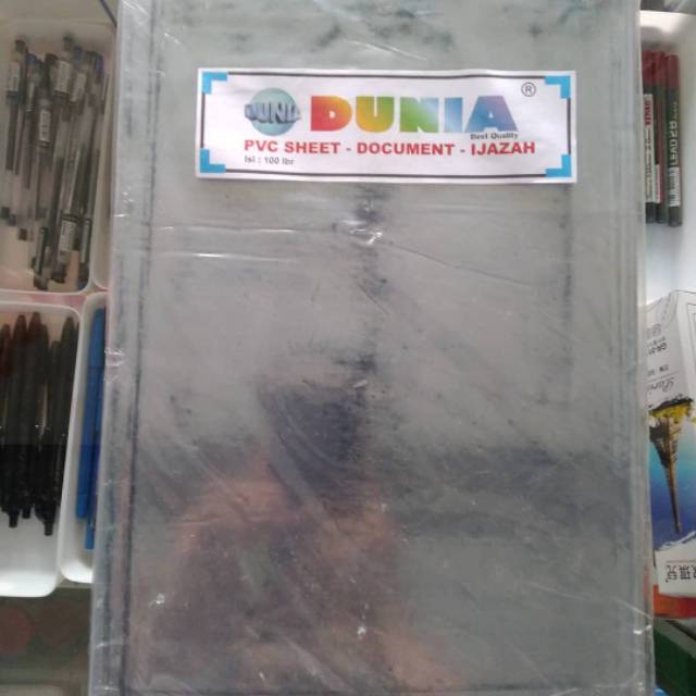 

Plastik Press Ijazah Kartu Keluarga Akta Folio Ukuran F4 (10 PCS)