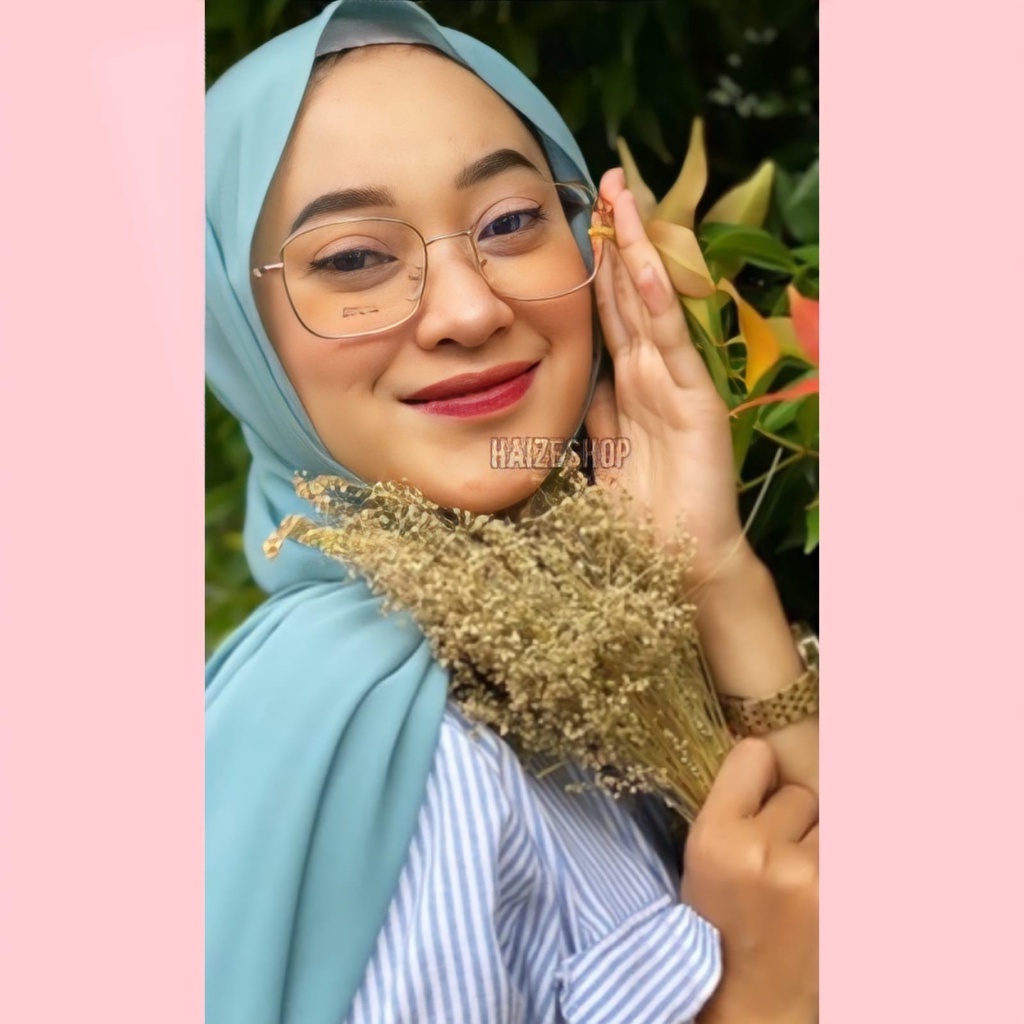 Haizeshop Kacamata lensa photocromic anti radiasi wanita pria kacamata komputer Anti Silau 6333