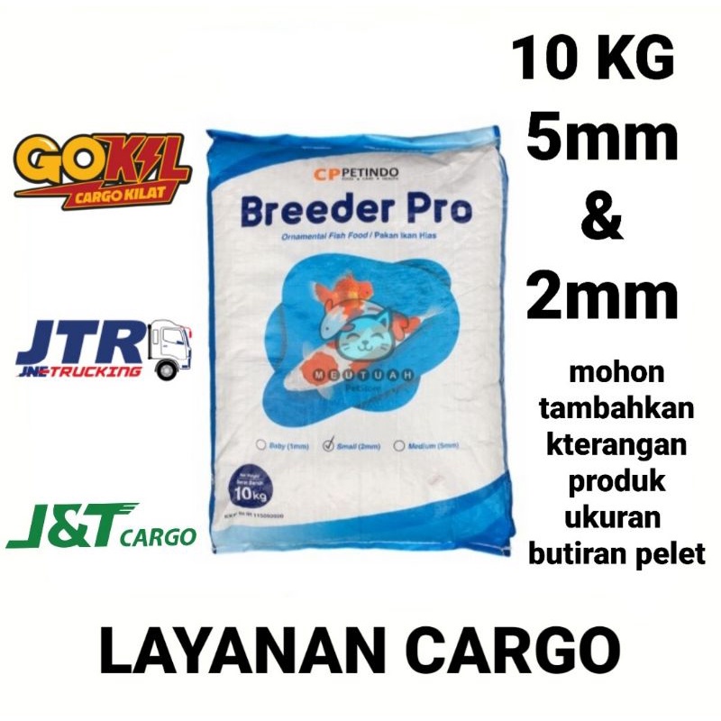 BREEDER PRO 10 KG PELET IKAN KOI PREMIUM