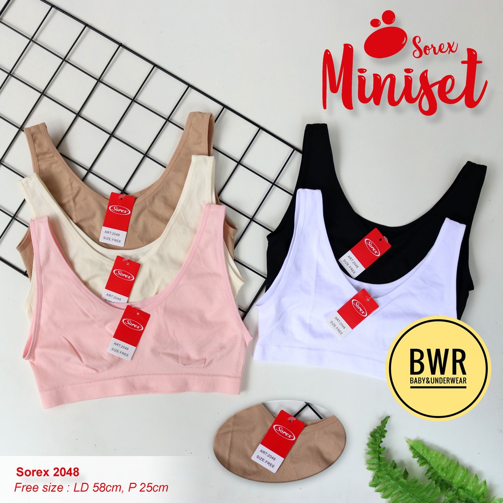 Miniset Sorex 2048 | Miniset Remaja Perempuan Sorex Free Size - Bwr