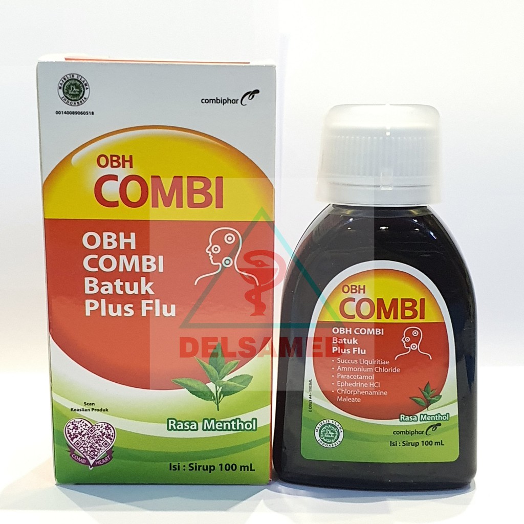Sirup obat batuk dan pilek OBH Combi Plus