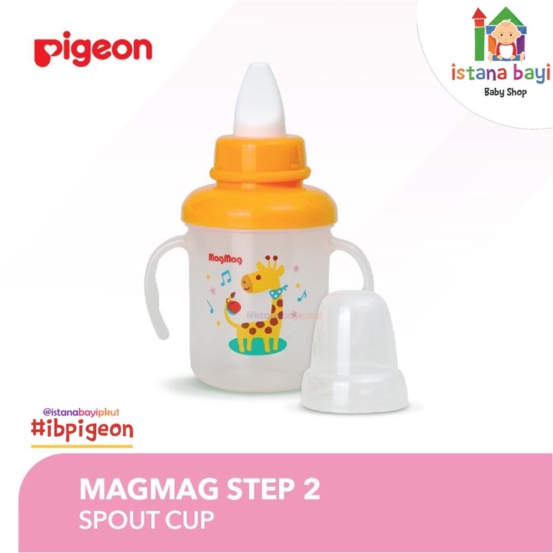 Pigeon Mag Mag Spout Cup Step 2 / Botol minum anak