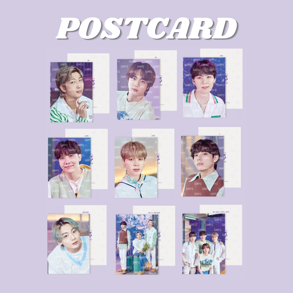 [READY STOCK]SHARING BUNDLE BTS:SOWOOZOO - POSTCARD BOOK RM/JIN/SUGA/J-HOPE/JIMIN/TAEHYUNG/JUNGKOOK