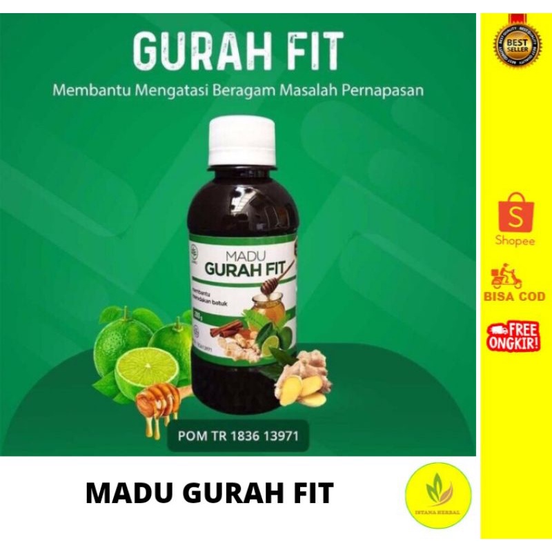

MADU GURAHFIT 280g 100% HERBAL ALAMI/MEMBANTU MEREDAKAN BATUK/MENJAGA KESEHATAN TUBUH/ORIGINAL/TERLARIS