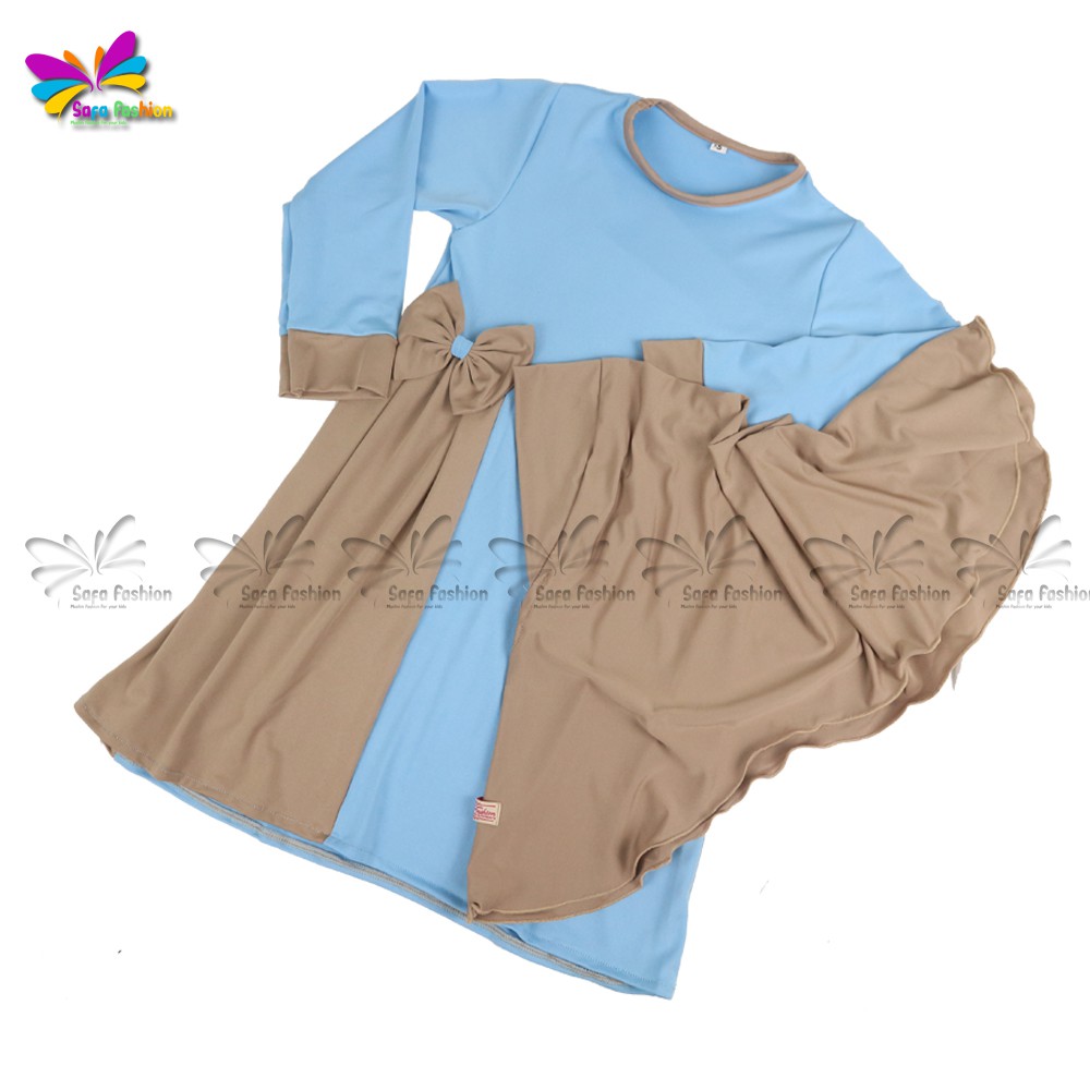 Gamis Anak / Gamis Anak Perempuan Moel NANA Kids