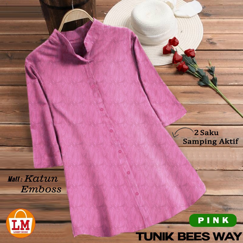 Baju Tunik Wanita TERBARU TERMURAH TERLARIS LMS 19444 19447 19450 BEES