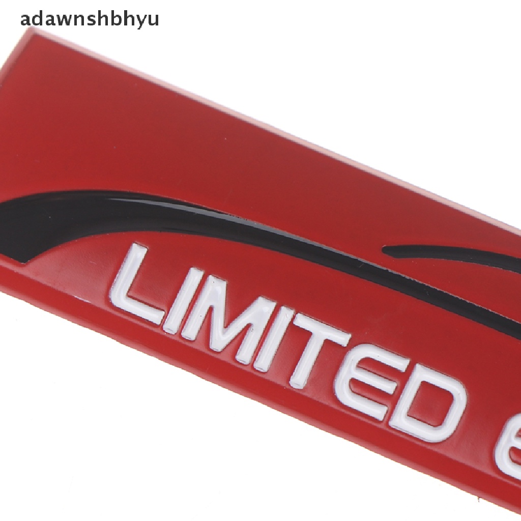 Adawnshbhyu Car styling 3D Metal Stiker Mobil Chrome Limited Edition Logo Sticker Badge Decal