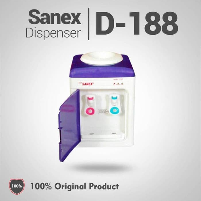 Dispenser Sanex D188 2 Kran Hot &amp; Normal + Penutup