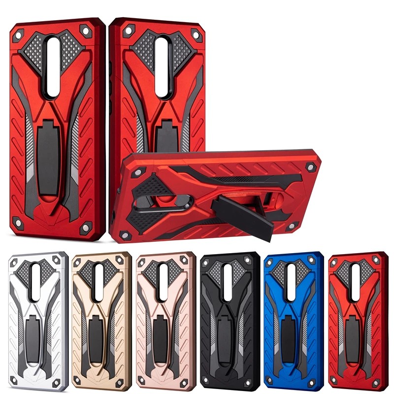 REALME 2PRO 3PRO 5 5i 5PRO 6 6PRO 7 HARD CASE ROBOT TRANSFORMER STANDING