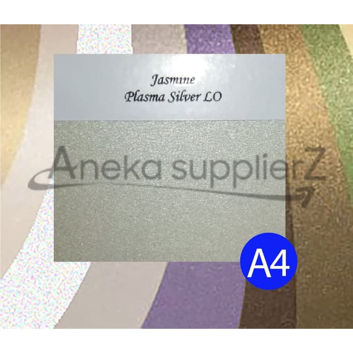 Kertas Karton Jasmine Tebal - A4 (Perak/Silver )