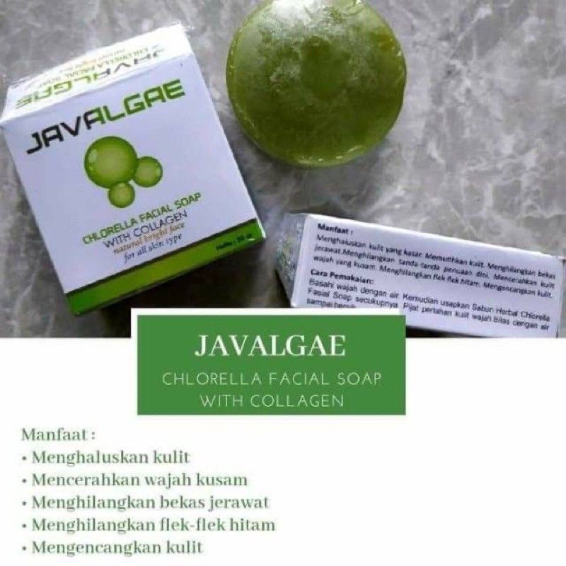 Sabun Javalgae Sabun Jerawat Dan Flek Ampuh