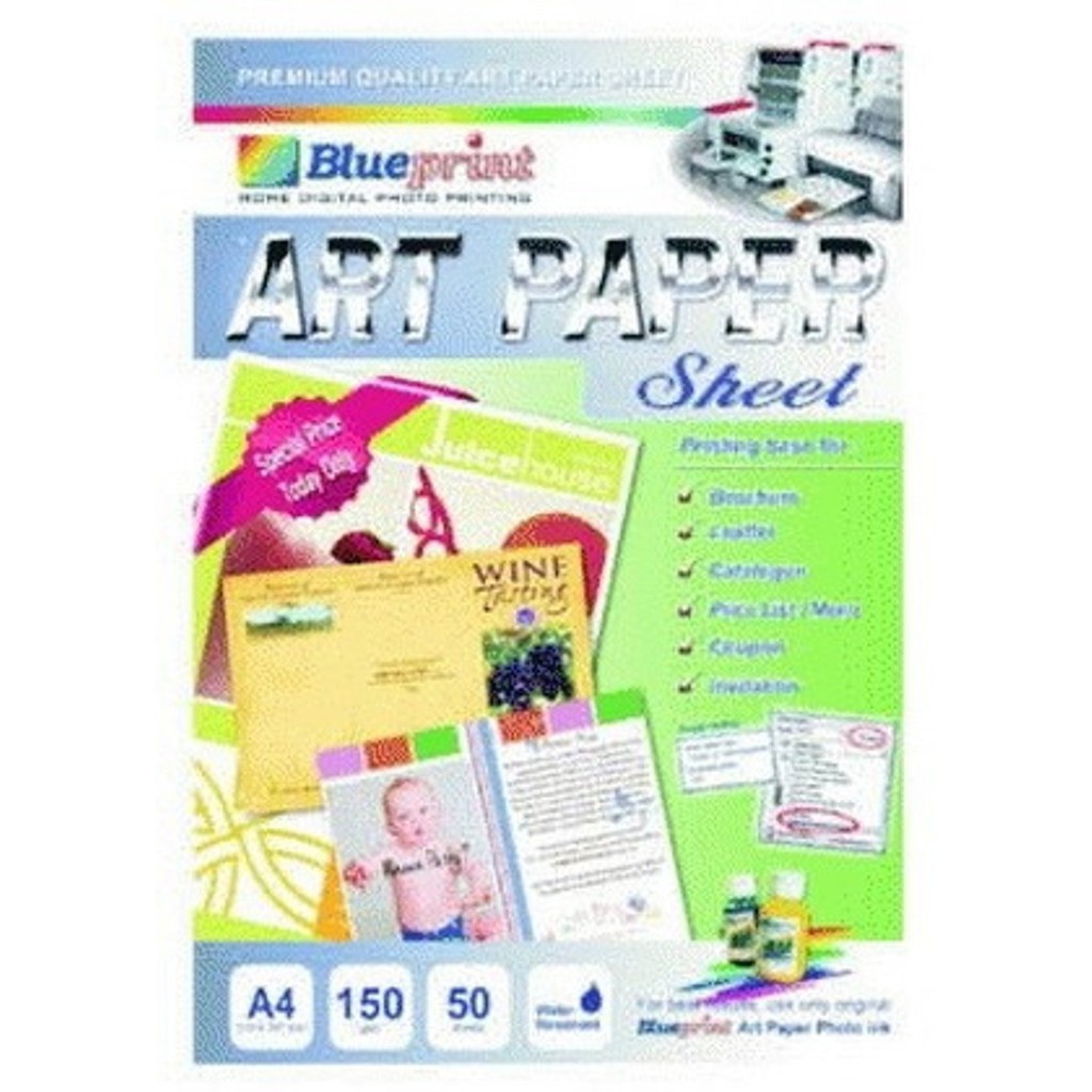 

Lihat Detail Blueprint AP A4150 Art Paper Sheet A4 Limited