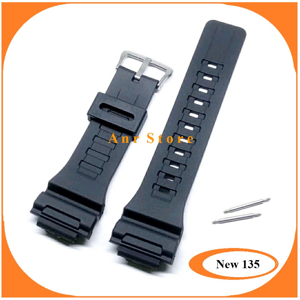 Tali Jam Tangan Casio W735H W-735H W 735 H Free Pen