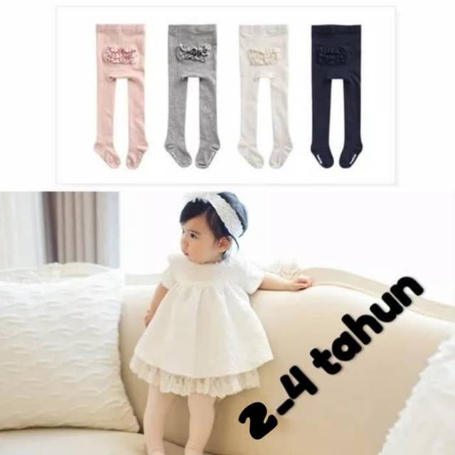 Legging Anak 2-4 tahun Perempuan / Legging Rimple / Celana Panjang Anak Perempuan / Legging Bayi Cew