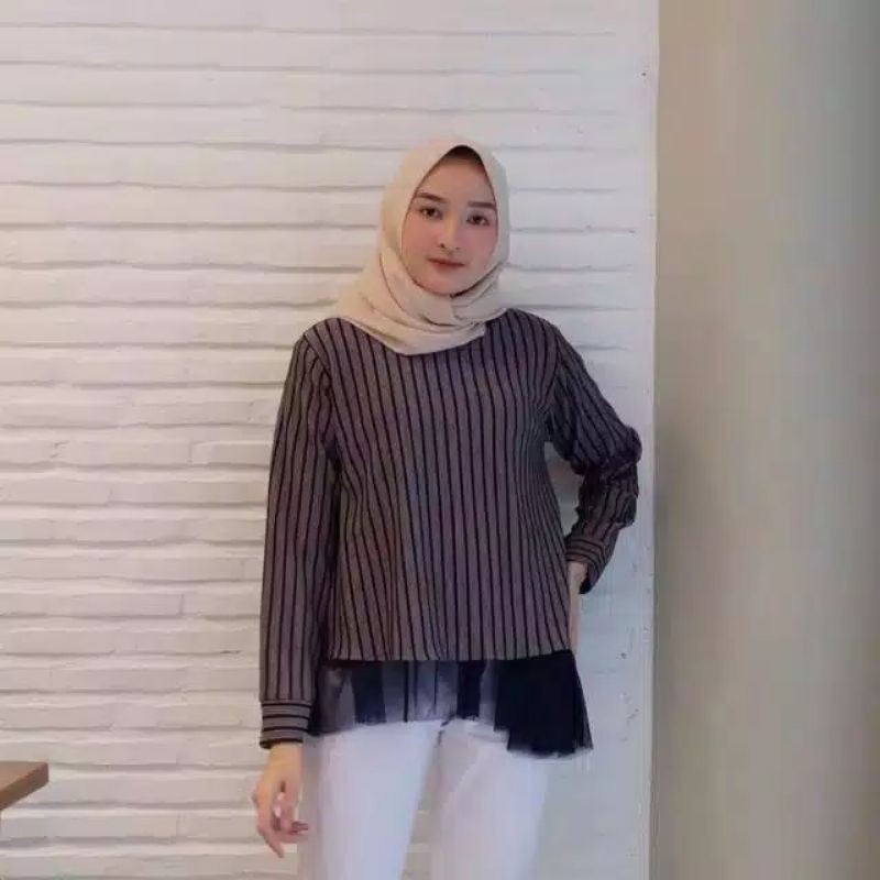 RIMA BLOUSE WITH TUTU NAVY