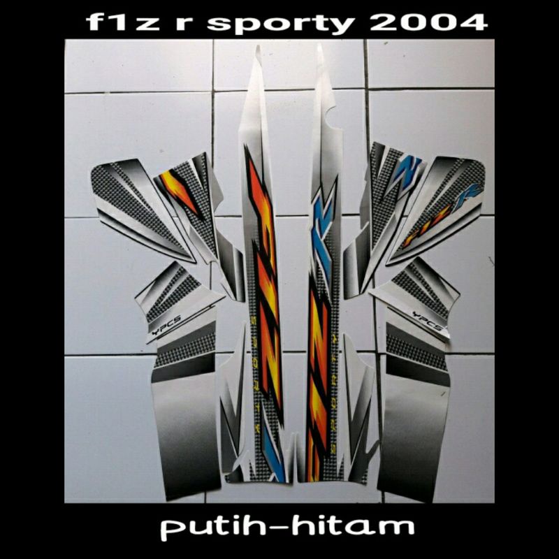 striping lis body motor F1ZR 2004