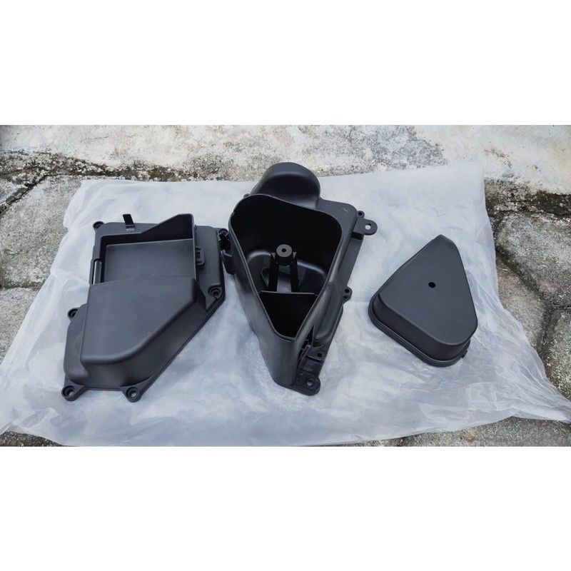 BOX FILTER RX KING CKD FULLSET 3 BAGIAN RUMAH FILTER RX KING KIRI KANAN TENGAH FULLSET