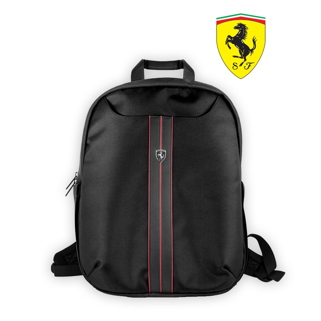 FERRARI - BACKPACK URBAN SLIM 15&quot; INCH - TAS PUNGGUNG / RANSEL LAPTOP