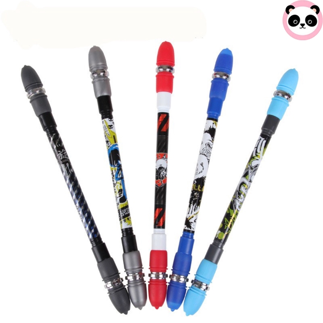 

Ball Point Penspinning Non Slip Coated Spinning Pen Learning Office Supplies