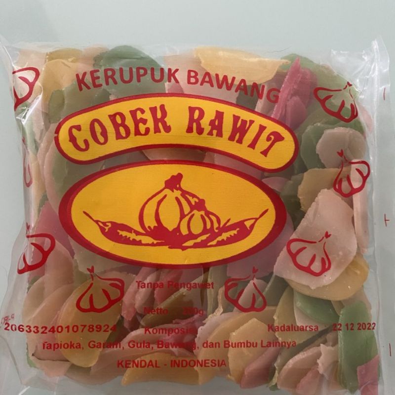 

kerupuk bawang cobek rawit 200G