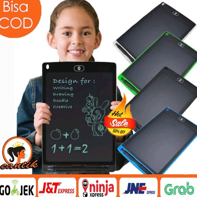 

((BISA COD)) PAPAN TULIS HAPUS WRITING BOARD TABLET DIGITAL LCD LAYAR 8.5 inch