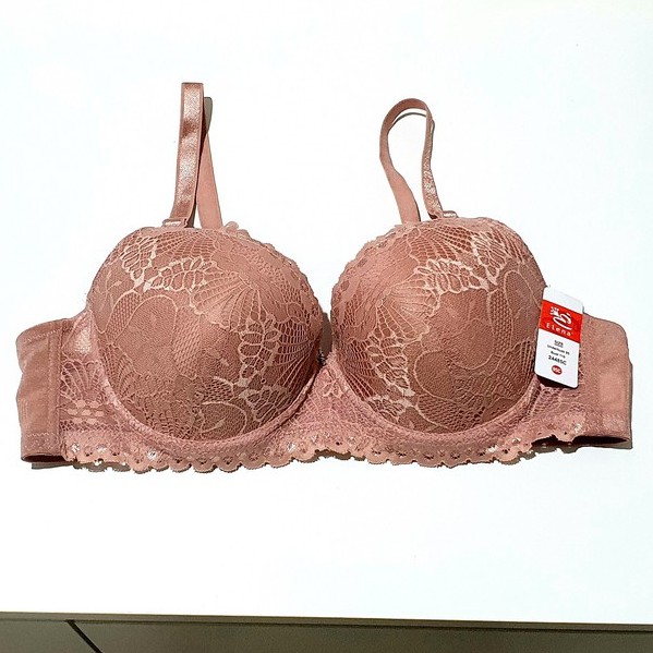 Bra / BH Elena 24485C (Busa Tipis, Pakai Kawat, Cup C, Kait 3, Bisa Lepas Tali)