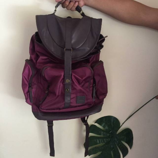 Preloved Tuskbag Mozza Series - Maroon