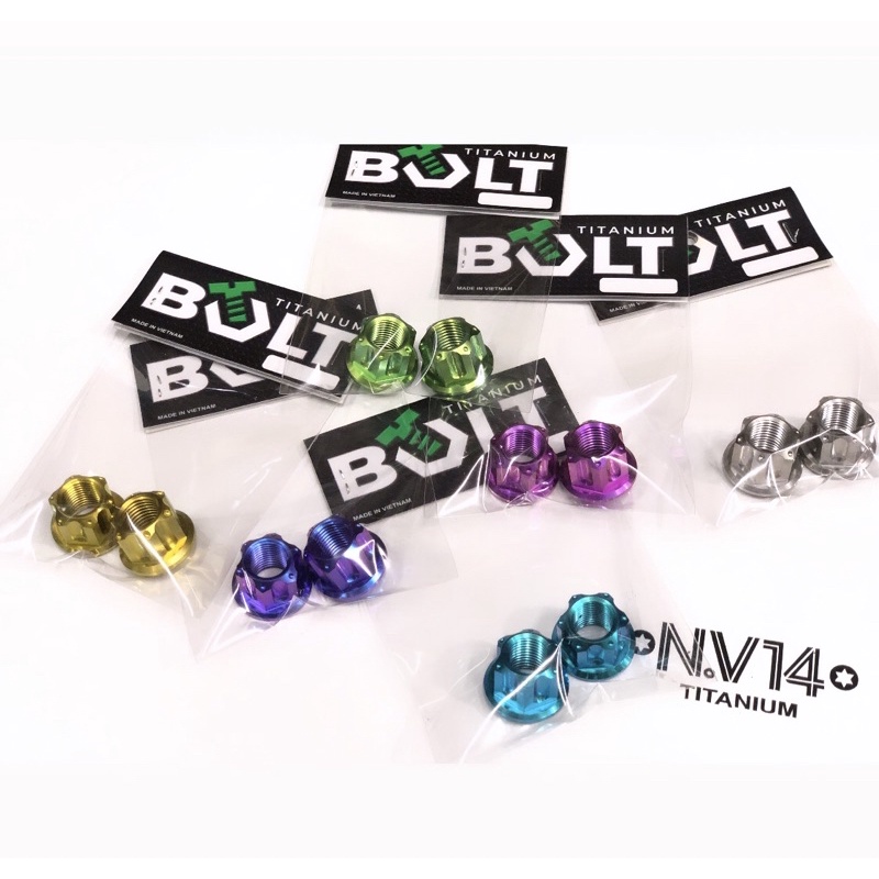 Mur titanium m12 mur 17 TITANIUM matic HONDA mur titanium 12mm gr5 gr 5 Original Titanium