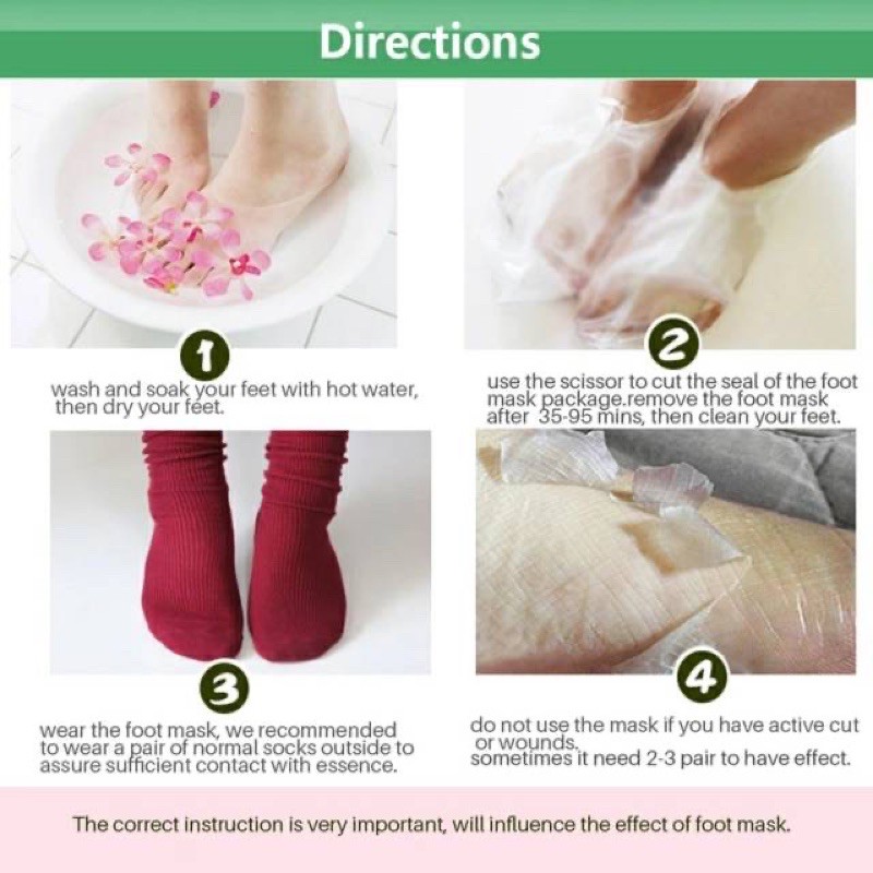 EFERO FOOT MASK PEEL OFF (TERBUKTI) peeling exfloating foot mask AMPUH