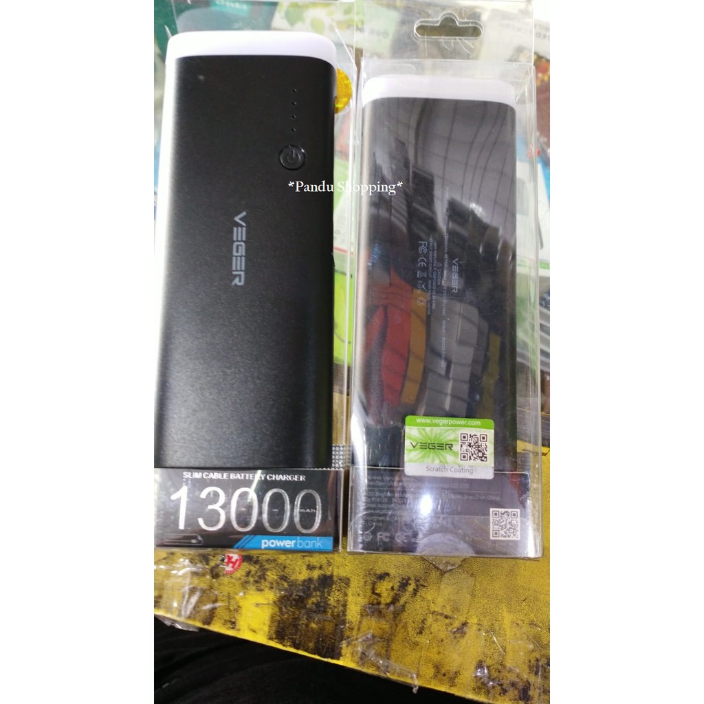 Powerbank Veger V90 13000mAH