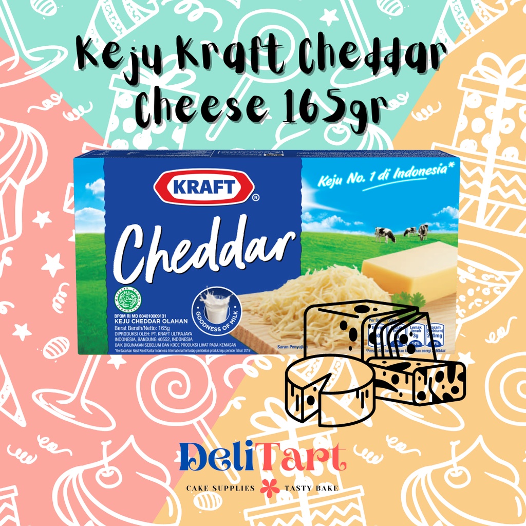 

Kraft Keju Cheddar Box 165g