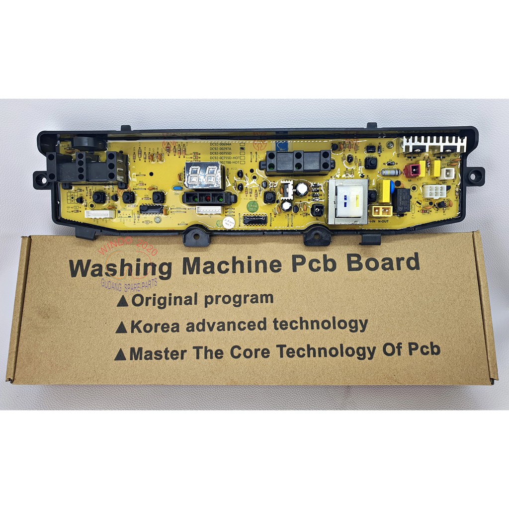 MODUL PCB MESIN CUCI SAMSUNG WA90F4 WA80V4 WA70V4 | WA 90F4 WA 80V4 WA 70V4 | WA 90 F4 WA 70 V4