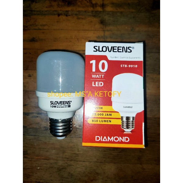 Lampu LED capsul Murah Tin Tin 10W/Sloveens Diamond 10W/ Faws 12W. Pembelian Min 4pc, bisa campur.