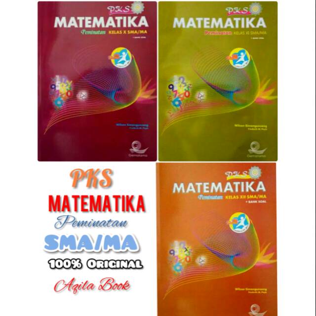 Jual Pks Matematika Peminatan Smama Kelas 10 11 12 Xxixii Edisi K13 Revisi Shopee 9037