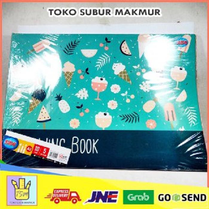 

[1 PCS] BUKU GAMBAR A3 RANDOM MOTIF - SINAR DUNIA