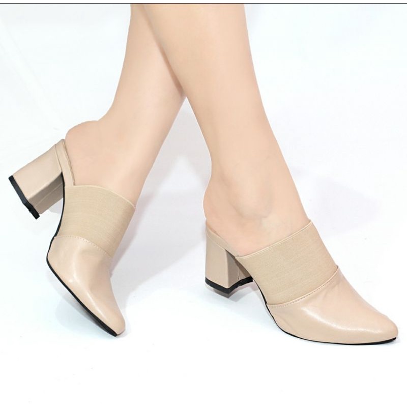 ABBUSHOES DY 02 bapau karet wanita 5cm