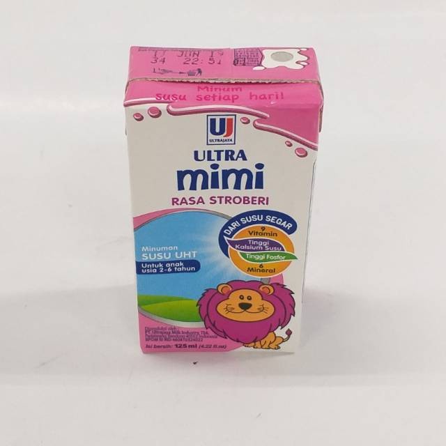 

ULTRA MIMI 125ML EXTRA CALCIUM STRAWBERY